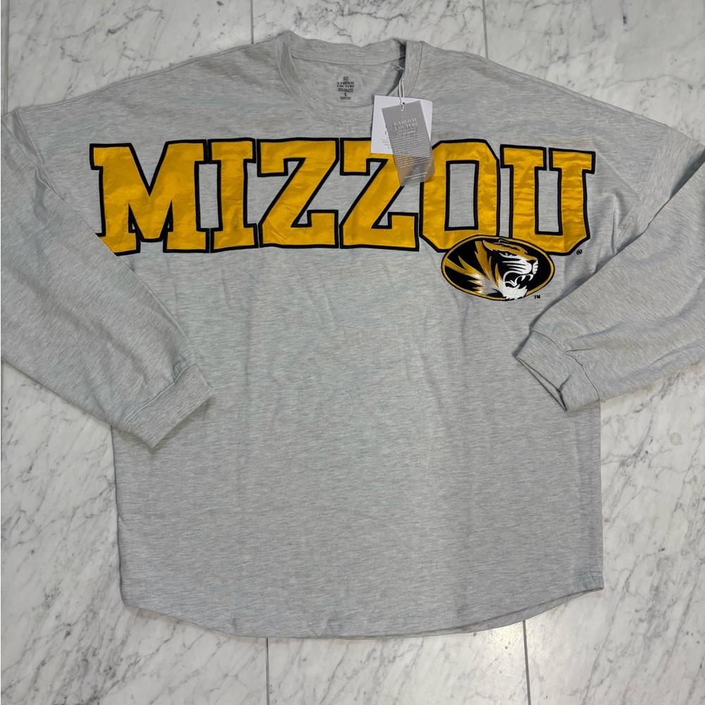 Mizzou Gameday Couture White Top